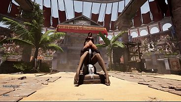 Image Lara Croft explores a tomb, but something goes wrong.