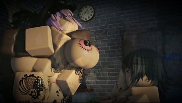 Image Himeno and the Famine devil breed with a big black cock