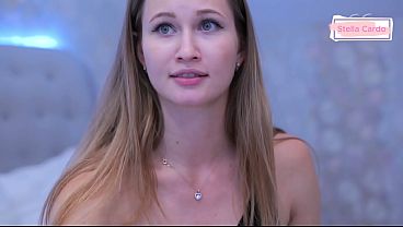 Image The beauty jerked off with her feet