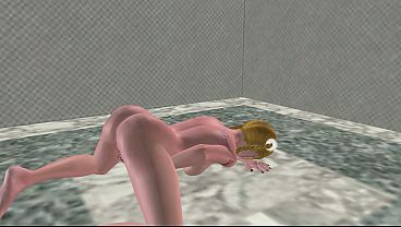 Image Very Beautiful 18yo Girl Rubs Pussy Doggy & Masturbates with Carrot 3D Cartoon Hentai