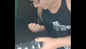 Image Masturb&aacute_ndome con dildos grandes hasta sacarme toda la lechita