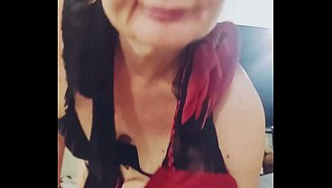 Image Lingerie en cuire je me d&eacute_shabille pour toi il me manque plus que ta b...