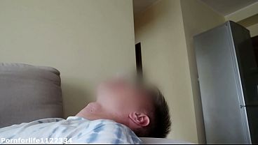 Image I started to ride my nerdy stepbrother's face while he was reading and came multiple times