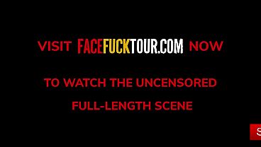 Image Big Tits Asian Latina Gets Gagging Blowjob & Swallows Cum Load