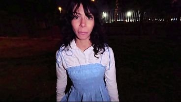 Image Almost Caught Deepthroat & Creampie Petite Latina Cindy Luna &ndash_ Sneaky Outdoor Amateur Motorcycle Sex
