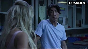 Image American MILF Gets To Fuck Big Dick Asian Step Son - LETSDOEIT