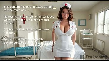 Image A young nurse kept staring at my black cock, and that's why she got fucked. [AI]