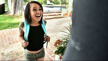 Image Neighbor Fucks Tiny Holly's Ass Raw on the Couch