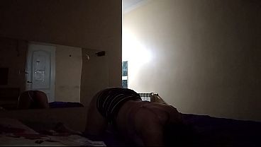 Image POV de perrito con puta en telo