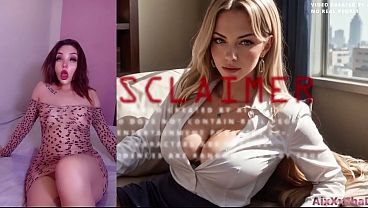 Image Rubia secretaria sexy se la folla su jefe - Masturbandome con la ia