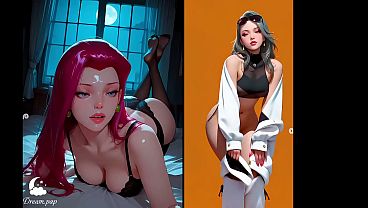 Image Anime Sexy Nude: Ashe, Resident Evil & One Piece, Pokemon