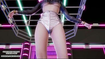Image [MMD]  HWASA - NA - Akali Sexy Kpop Dance League of Legends Hentai Uncensored 4K 60FPS