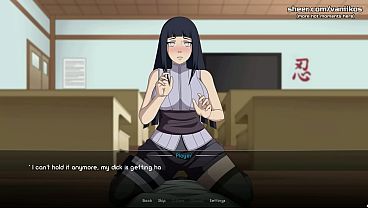 Image Naruto: Kunoichi Trainer | Hot 18yo Hinata Hyuga Teen Blowjob And Double Penetration Anal Sex. Her Tight Ass Gets Creampied | Naruto Anime Hentai Porn Game