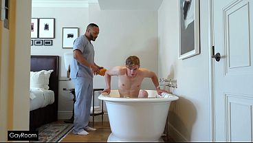Image Dillon Massages Darron's Cock With His Mouth
