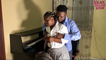 Image AFRICAN BOY WANTS TO SUCK SCHOOL GIRL LOVELY NIPPLES AND FUCK HER BEFORE HE CAN ASSIST HER DO HER ASSIGNMENT. 4K