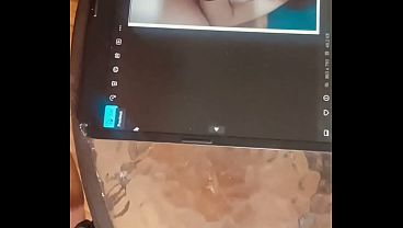 Image Cum tribute for my Arab Goddess Shainaa, she said she can&rsquo_t wait to taste my BBC. We have a lot to enjoy baby. I love you. Kissssss