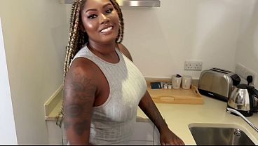 Image Kitchen Fucking POV Black on Black Heat