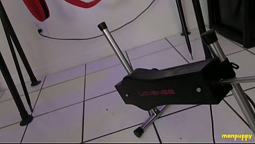 Image ManPuppy: Richard Lennox Jerks His Cock While Being Toy Fucked On Cam