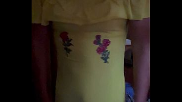 Image Modelando mis vestidos