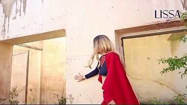 Image This young Supergirl is tricked by an old man and taken to his secret lair