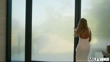 Image MILFY Naughty Blonde MILF Kate Dalia Has to Sneak Her Boy Toy Out Of The House When Hubby Comes Home Early