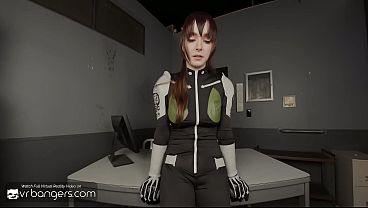 Image VR Conk: Brunette Mina Ashiro With Ponytail Deeply Sucks in Kaiju No. 8 Hardcore Cosplay Parody pt.1