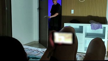 Image Descubro a mi CU&Ntilde_ADA COLOMBIANA toc&aacute_ndose y termino follandomela hasta terminar en un CREAMPIE | SPACE PRODUCTIONS