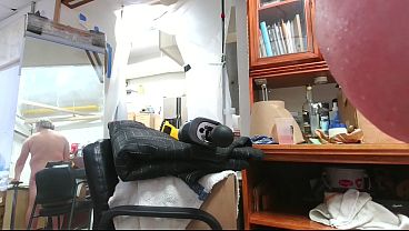 Image Joey's Thick cock and swollen butthole lips on display