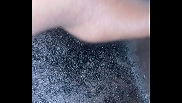 Image my hairy pretty pussy cumming