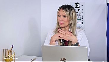 Image Horny doctor makes her young patient fuck her in her medical office - Monique Fuentes & Lian Grey