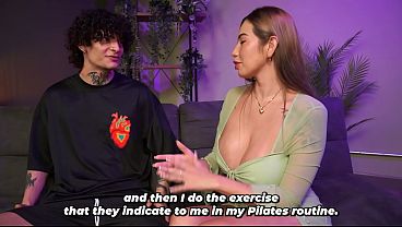 Image Busty MILF ends up having sex with her son's best friend when they're alone at home