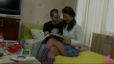 Image Felix Makes Maria Cum Multiple Times During Their Study Session Sex!