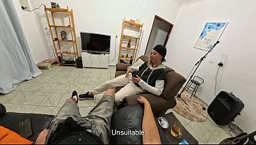Image Lesbian neighbor took a cock in her pussy until the cumshot.