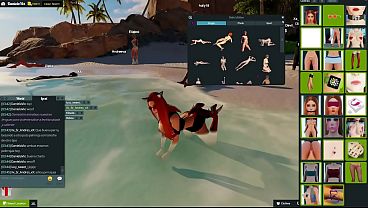 Image 3dxchat | LoliVix | 93 | Joven zorrita juguetona buscando diversi&oacute_n en la playa (editado sin la primera mitad del video)