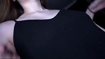 Image Boobs sucking and nipple play with shy stepsister