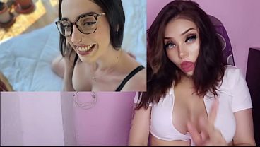 Image Se coge a su novia sexy con lentes con un anal cremoso
