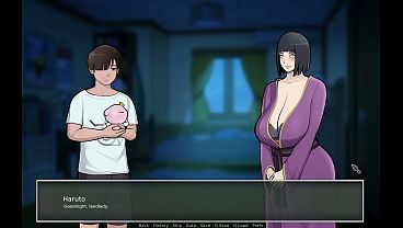 Image Konoha Milfs part 13 - Stepmom Hinata gives Handjob