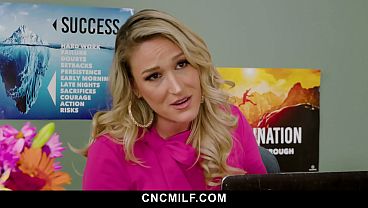 Image Busty Freeuse Boss Calls Her Struggling Employee Into the Office to Motivate Him with Her Tight Pussy - Cncmilf