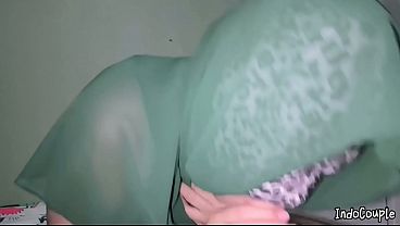 Image Indonesian Hijab wife perfect blowjob real Couple