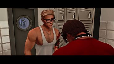 Image Lifeguard Fucks Client Hard In The Pool (SIMS GAY PORN)
