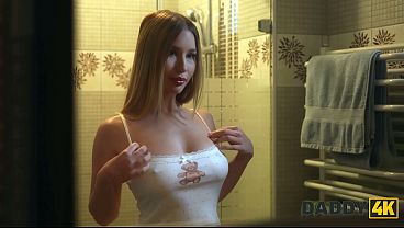 Image DADDY4K. A Horny Blonde Seduced her Boyfriend's Father