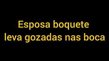 Image Gloryhole esposa com pau grande deixa gozar na boca!