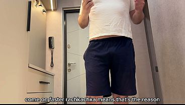 Image Cum in Two Mouths - Stepmom Fucked Me Again After My Sex With Her Girlfriend - Russian Amateur with Talk and English Subtitles