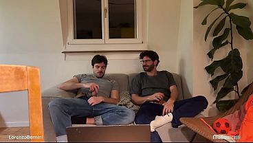 Image Straight Friend Helps Gay Bro Jerking off