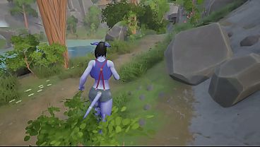 Image A draenei girl was fucked in the ass on a bridge and her ass was impregnated