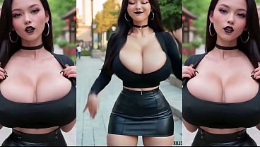 Image Digital Dreams, Creamy Realities &ndash_ The AI Pop Star Does It All ( AI Generated )