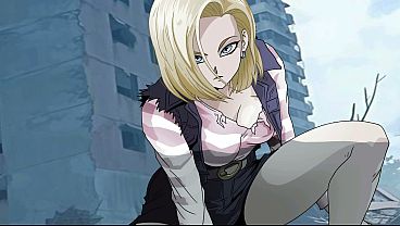 Image ANDROID 18 FUCKS AND SUCKS FUTURE TRUNK ́S HUGE COCK. DRAGON BALL PARODY.