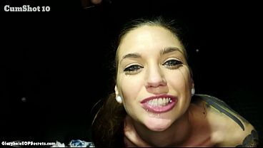 Image GloryholeTOPsecrets.com -Deepthroat champion and 11 cumshots!