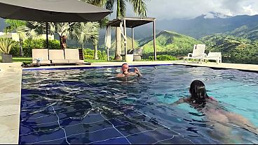 Image Salome Gil acaba follando en la piscina con un famoso fotografo profesional espa&ntilde_ol XAVIphoto