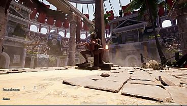 Image Lara Croft woke up a statue and now Lara is being fucked in every hole in front of 1,000 spectators.